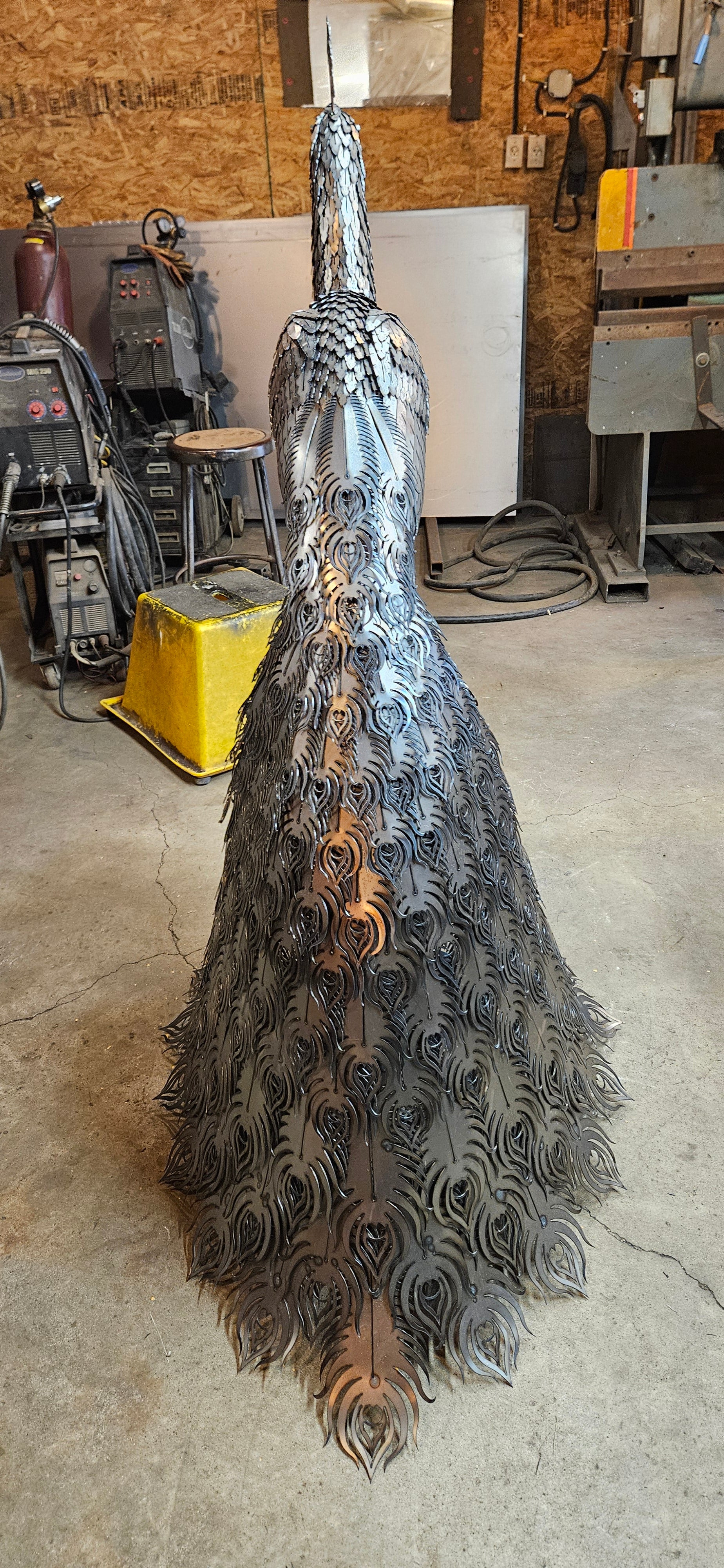 Peacock on a Pedestal