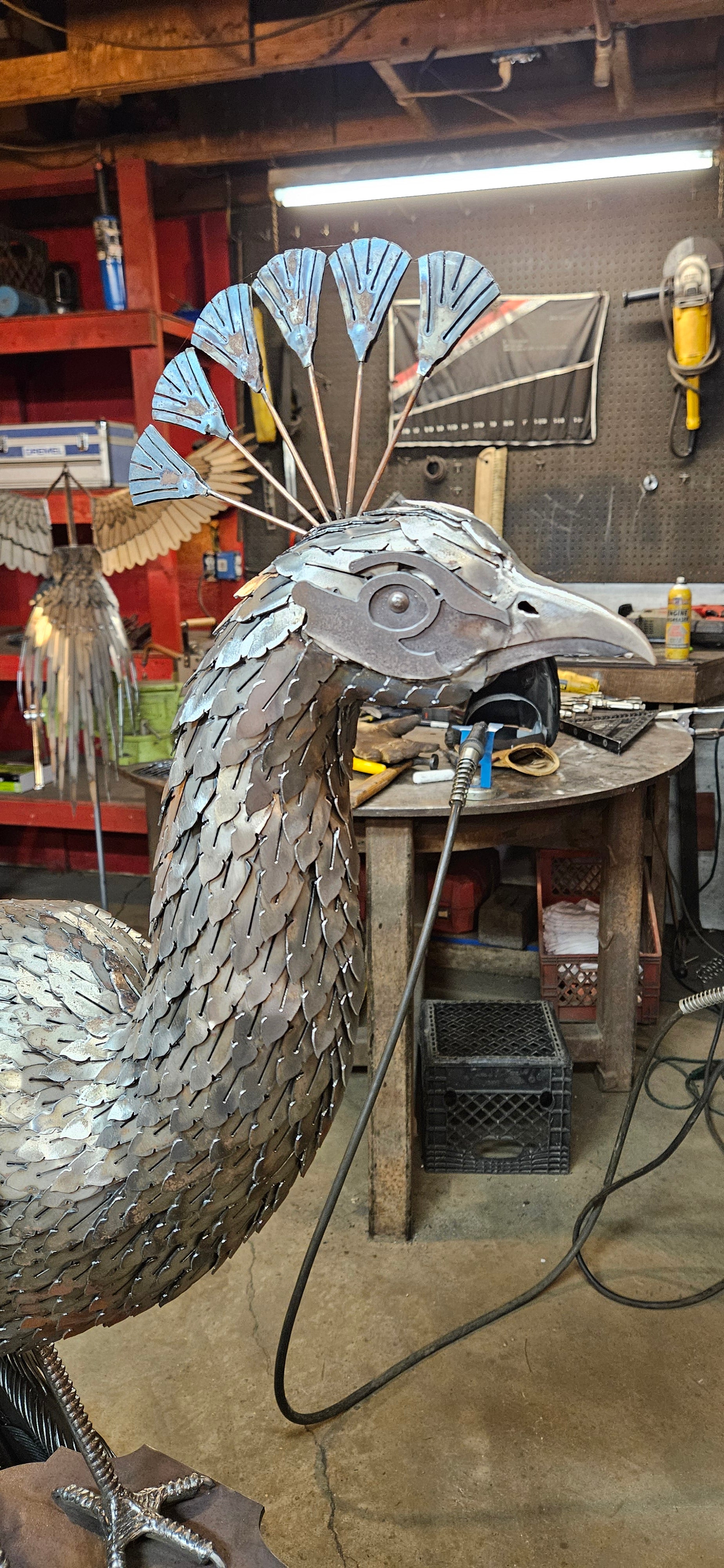 Peacock on a Pedestal