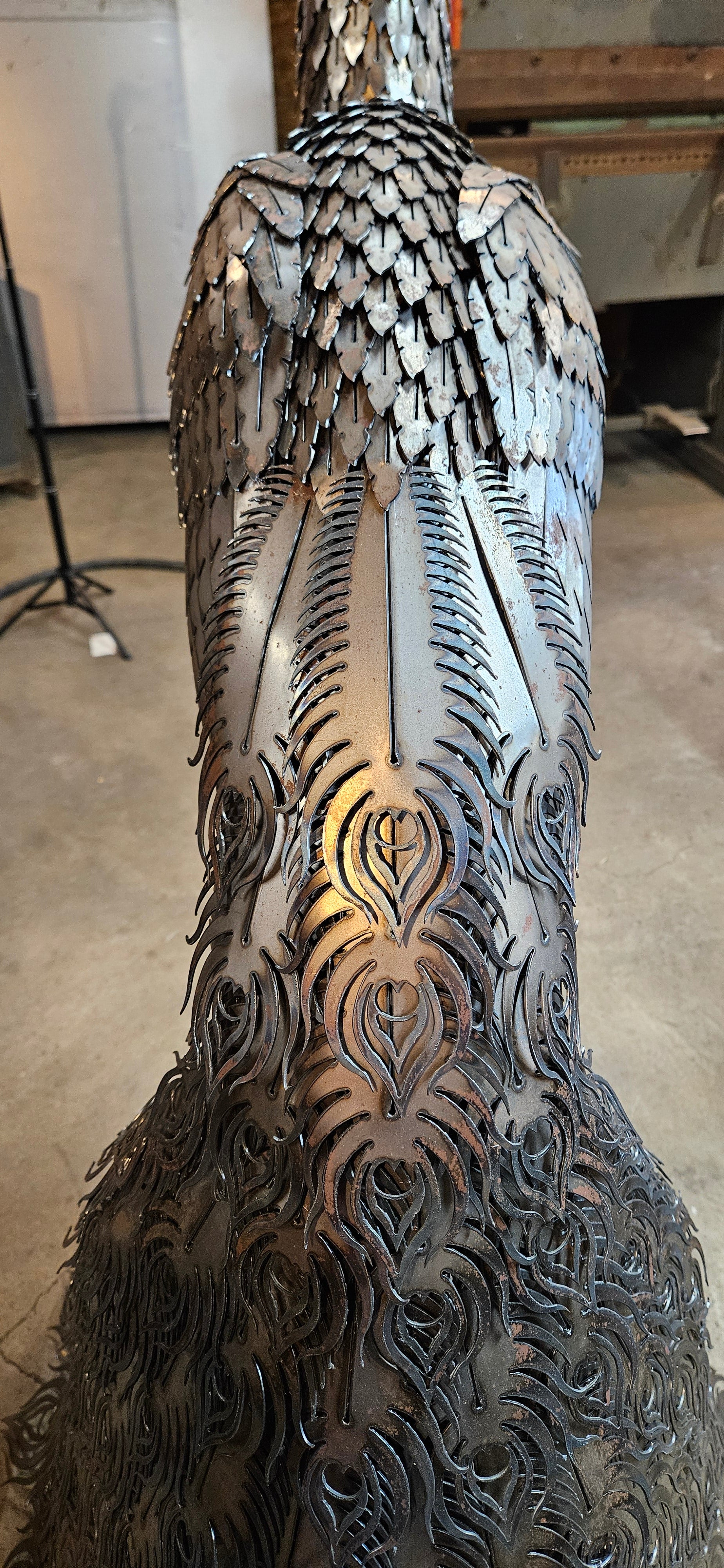 Peacock on a Pedestal